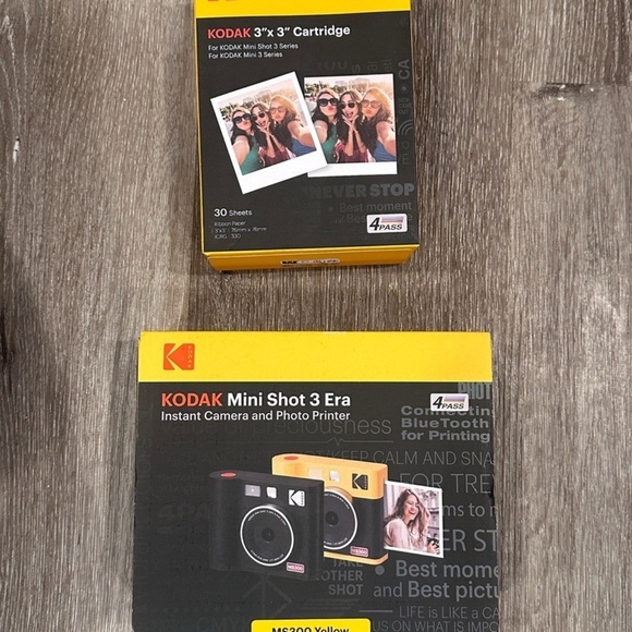 Kodak Mini Shot 3 Era Instant Camera and Photo Printer - Yellow - Picture 2 of 11